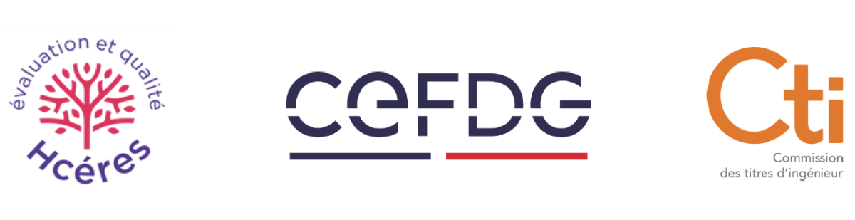 Logos CTI CEFDG HCERES